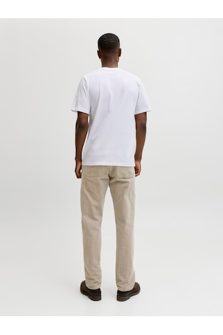 Jack & Jones Caleb Erkek Beyaz Tişört 12293019-bw