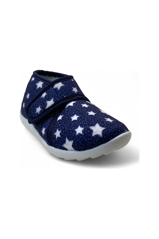 Tuğba Ortopedi 803 Çocuk Kaymaz Taban Panduf Lacivert
