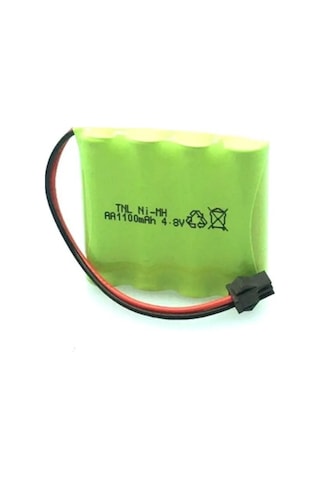 4.8v 1100mah Siyah Soketli Oyuncak Araba Pili