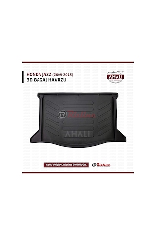Rizline Honda Jazz 2009-2015 3D Bagaj Havuzu+Araç Kokusu