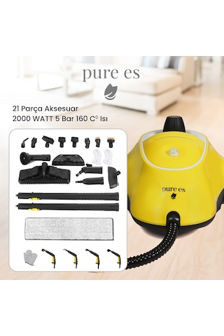 Pure Es P501 Yüksek Basınçlı Buharlı Temizleyici