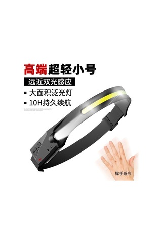 Hangfox Usb Şarjlı Cob Lamba, Dış Mekan Bisiklet, Gece Koşu, Balıkçılık İçin Kadınlar İçin Parlak Beyaz Işık Feneri W689-1 Diğer