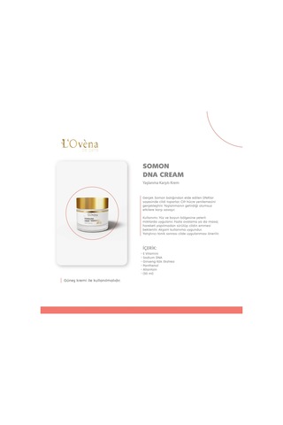 Lovena De Paris Somon Dna Cream 50 ML