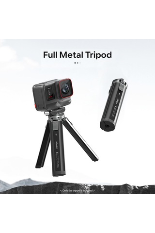Amagisn Am11 Masaüstü Tripod Mini Seyahat Tripod Standı Metal Telefon Tripod 1/4 İnç Vida İle 2 Seviyeli Ayarlanabilir Yükseklik Gimbal Sabitleyici Selfie Çubuğu Dslr Kamera İçin Siyah