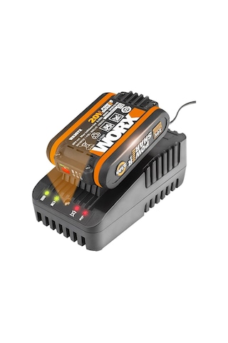 Worx Wa3601 20Volt 2.0Ah. Powershare Li-İon Akü ve Akü Şarj Cihaz