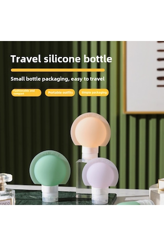 Youtek 60ml Silikon Seyahat Şişesi - Kaçırmazsız Tasarım, Şampuan/banyo Jeli/makyaj Temizleyici İçin Taşınabilir Rehber Diğer