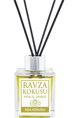 Esved Medine Ravza Kokusu Sepeti 400 Ml Sprey + 100 Ml Çubuklu Oda Kokusu Medine Ravza