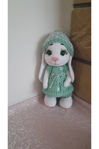 Amigurumi Uykucu Tavşan Oyuncak