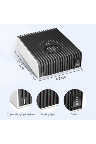 Vkemall Ultrasonik Fare Kovucu - Fiziksel Teknoloji İle Etkili Koruma, Ev/ofis İçin Taşınabilir Ve Güvenli Tasarım