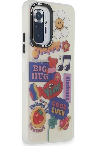 Uray Store Xiaomi Redmi Note 10 Pro Kılıf Estoril Desenli Kapak - Estoril - 15