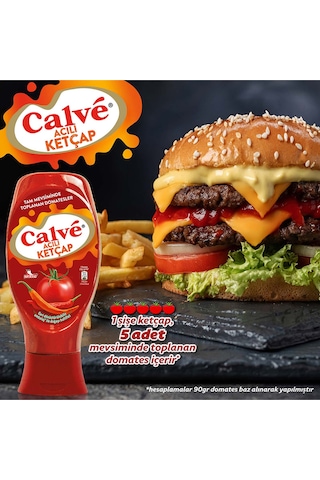 Acılı Ketçap 610 G Mayonez Yağı Azaltılmış 540 G 2'li Set X3 Adet