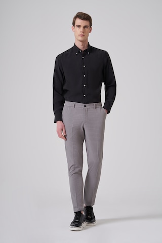 Morven Erkek Gri Trend Gofre Slim Fit Pantolon 26ys003001100 Gri