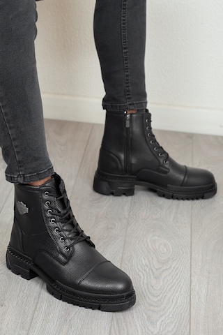 D114 Garantili Ürün Erkek Kışlık Soğuk Geçirmez Ortopedik Bot Siyah