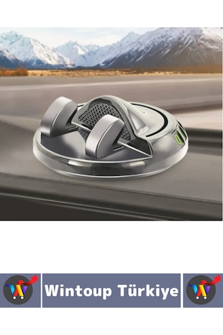 Premium Güçlü Tutuş Oto Organizer 360 Dönebilen Yapışkanlı Numaratörlü Araç İçi Telefon Tutucu