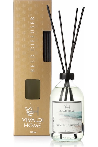 Vivaldi Home Okyanus Esintisi Çubuklu Oda Kokusu Esansiyel Uçucu Yağ 100 ML