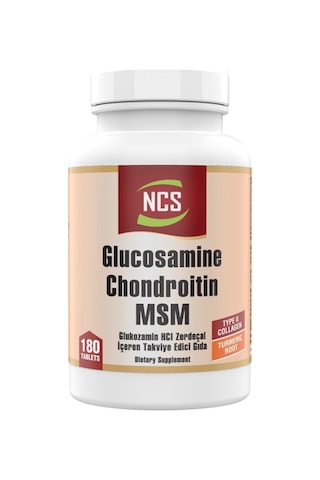 Ncs Glucosamine Chondroitin Msm 180 Tablet 2 Adet