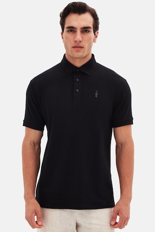 Twn Slim Fit Siyah Pike Dokulu T-shirt 4ec146011784m Siyah