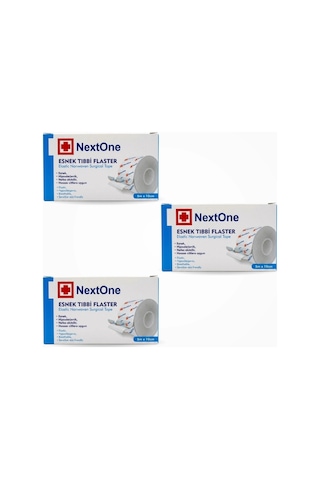 Nextone Esnek Fix Tıbbi Flaster Nonwoven 10cm X 5m - 3 Adet