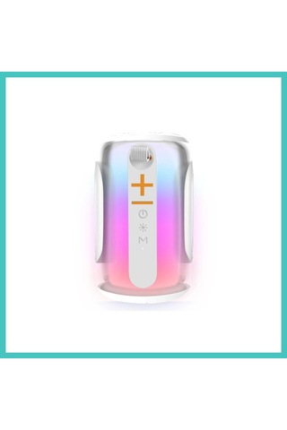 Ny Joy Pluse 8 Rgb Kablosuz Hoparlör - Beyaz Nyjoybz
