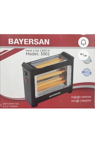 Bayersan 3001 1800 W Elektrikli Isıtıcı