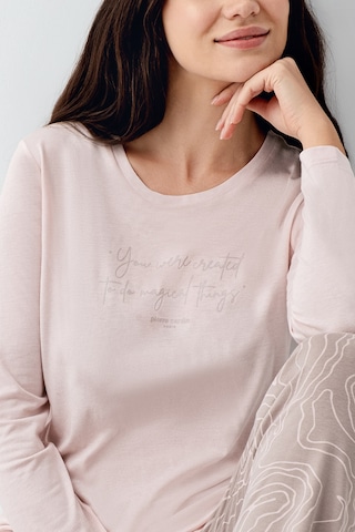 Pierre Cardin 9096 Modal Uzun Kol Kadın Pijama Takımı V1 Pembe