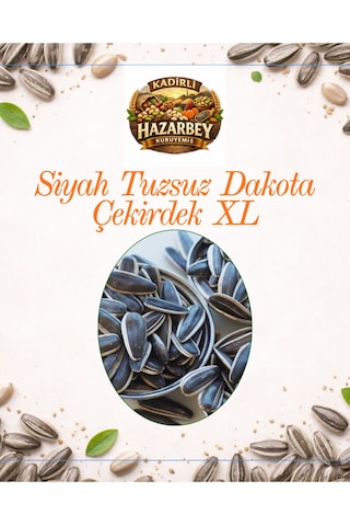Kadirlihazarbey Siyah Tuzsuz Dakota Çekirdek 500 G