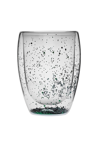Karaca  Pia Green Glitter Su Bardağı 350 ml