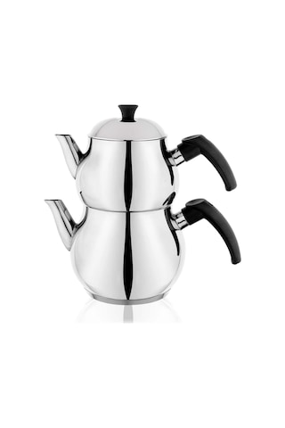 Schafer Base Çelik Çaydanlık Takımı -4 Parça-Inox