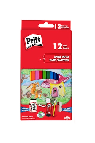 Pritt Slinebilir Pastel Boya 12'li