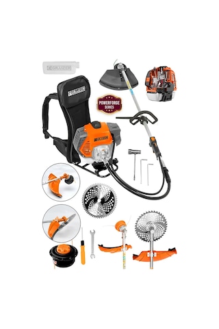 Graizer Series 58 Cc 11000 Rpm Sırt Tipi Benzinli Ot Çalı Çim Biç