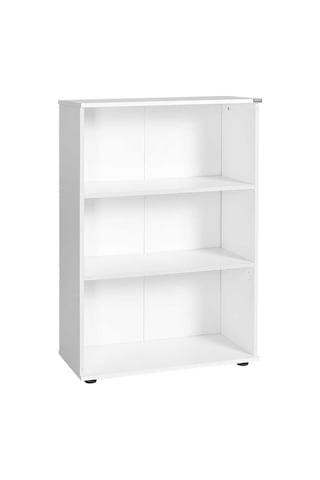 Adoremobilya Rio Ofis 3 Raflı Kitaplık - Diamond Beyaz