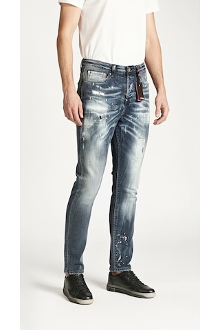 Barmore Indigo Erkek Kot Pantolon Mavi