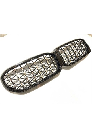 Bmw G30 LCİ Panjur Böbrek Diamond Pianoblack 2021-2022