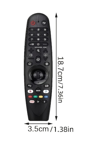 Akb75855501 Smart Tv Uzaktan Kumanda -akb75855501, Mr20gamr21ga, Mr21gc Modelleri İle Uyumlu - Kızılötesi, Pil Gücünde, 3 Cihaza Kadar Destekler