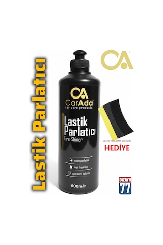 Lastik Parlatıcı Işıltılı Görünüm Lastik Silikonu 500 Ml