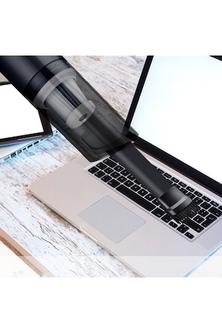 Springsun 10000pa Süper Emme Gücü 120w Usb Şarjlı Kablosuz El Tipi Vakum Temizleyici - Araç, Ev, Ofis İçin Portatif Minyatür