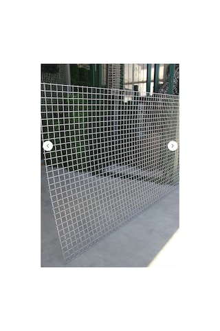 Galvanizli Çesan Hasır Tel Çit 100x100 Cm Gri