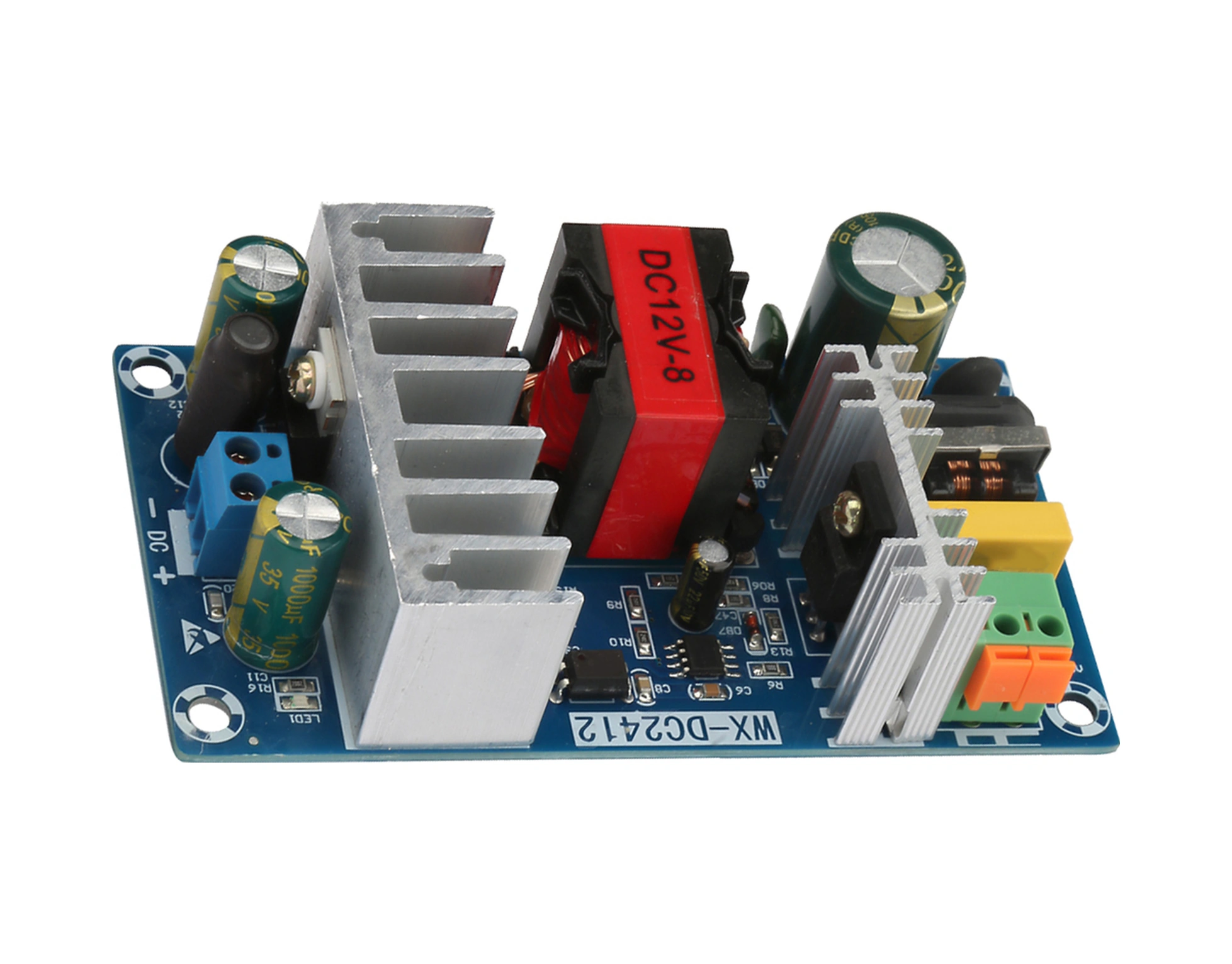 Tenfowee 12v 100w Ac/dc Anahtar Güç Modülü - 8a Çıkış, Aşırı Akım Korumalı, Ac85-265v Geniş Voltaj Girişi, Dürtünmez Devre Kartı