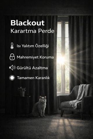 Deve Tüyü Özel Dokuma Kalın Kumaş Karartma Güneşlik Fon Perde Işık Geçirmez