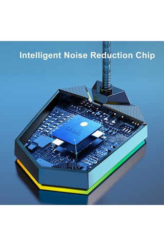 Mufunye Mk01 3.5mm Masa Mikrofonu Tak Ve Çalıştır Profesyonel 360 Derece Çok Yönlü Mikrofon Masaüstü Kondenser Mikrofonu Canlı Oyun Kaydı İçin