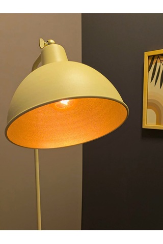 Dolce Krem Lambader Hareketli Başlık Modern Dekoratif Metal T... Krem