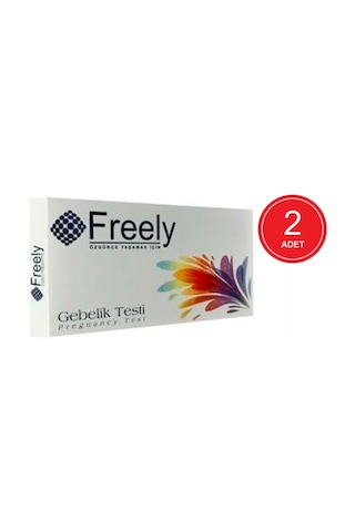 Freely Hızlı Gebelik Testi 1 Test x 2 Paket