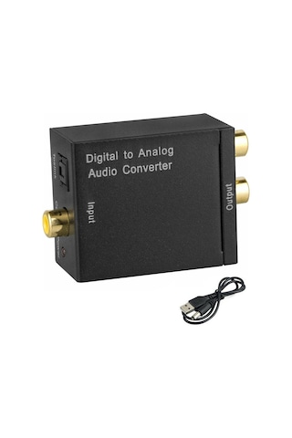 MG-2136 Dijital To Analog Optik Tos Ses Dönüştürücü Çevirici