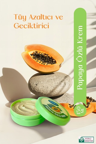 Mecitefendi Papaya Özlü Tüy ıcı ve   Krem 150 ML