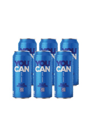 You Can Blue Edition Enerji İçeceği 500 ml 6'lı