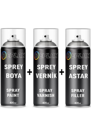 Fiat Linea 249 Beyaz Sprey Rötuş Boyası+Vernik+Astar