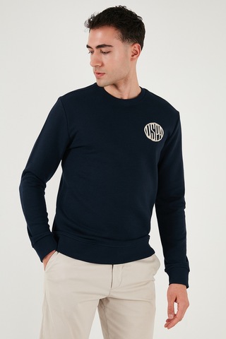 U.S. Polo Assn. U.s. Polo Assn Erkek Sweat G081gl0822237377 Lacivert Lacivert