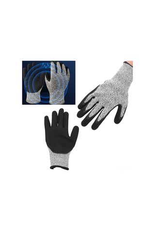 Yunboo Hppe+nitril Kesici Dayanıklı Eldivenler: 5. Seviye Korumalı, Sert Kullanımlar İçin, Ev Ve İş Ortamı Uygun Diğer