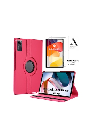 Xiaomi Uyumlu Redmi Pad Se 11 Inç Kılıf Kapaklı Stand Ekran Koruma Kalem
