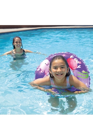 Şeffaf Baskılı Deniz Havuz Simit 61 Cm 6-10 Yaş